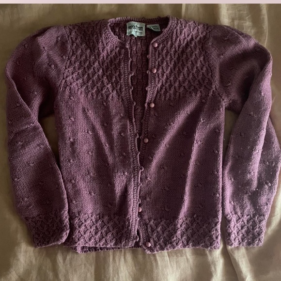 Vintage Austrian imparfait knit cardigan xs s - Picture 8 of 8